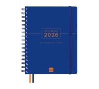 Finocam - agenda tempus 16 meses 2025 2026 semana vista vertical septi
