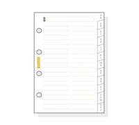 Finocam c175 indice alfabetico para agendas classic - 12 solapas - for