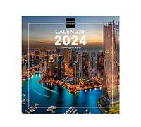 Finocam - Calendario 2024 Imágenes de Pared Internacional Enero 2024 - Diciembre 2024 (12 meses) Traveling Internacional