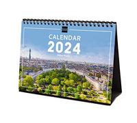 Finocam - Calendario 2024 Imágenes de Sobremesa Internacional Enero 2024 - Diciembre 2024 (12 meses) Parks Internacional