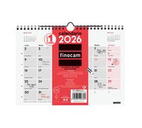 Finocam Calendario 2026 Neutro Pared Escribir S 210x150mm Ref. 780160026