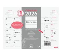 Finocam Calendario Bloc Con Imán S-210x150 mm Mv Chic Blanco 2026