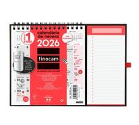 Finocam Calendario Con Imán Para Escribir XS-140x150 mm Neutro 2026