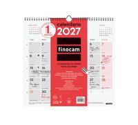 Finocam Calendario de Pared Escribir 2027 | Neutro · Idioma: Español