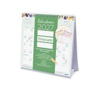 Finocam Calendario de Sobremesa 2027 | Design · Idioma: Español - Calendario mensual - Planificación y Organización