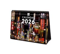 Finocam - Calendario Imágenes de Sobremesa Internacional 2026 Traveling Enero 2026 - Diciembre 2026 (12 meses) + Sep.-Dic. 2025 (4 meses) reducidos Internacional My vista S - 210 x 150 mm