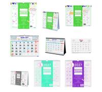 FINOCAM Calendario Mensual Trendy 2027 Assortiment de 35