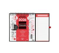 Finocam - Calendario Neutro con Imán para Escribir 2026 Neutro Enero 2026 - Diciembre 2026 (12 meses) Catalán My vista Xs - 140x150mm