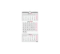 Finocam - Calendario Neutro de Pared para Escribir 3 Meses Vista 2026 781580026