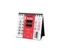 Finocam - Calendario Neutro de Sobremesa Números Grandes 2026 Neutro Enero 2026 - Diciembre 2026 (12 meses) Catalán My vista
