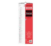 Finocam - Calendario neutro mural para escribir 2025 1 mes por página Enero 2025 - Diciembre 2025 (12 meses) Francés