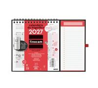 Finocam Calendario Nevera Imán Escribir 2027 Neutro · Portugués | Calendario mensual. Planificación y Organización. Ideal para la nevera y superfícies metálicas