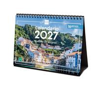 Finocam Calendario Sobremesa 2027 Imágenes Pueblos con encanto Español