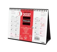 Finocam Calendario Sobremesa Escribir 2027 | Neutro · Idioma: Euskera
