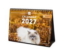 Finocam Calendario Sobremesa Internacional 2027 | Imágenes Cats