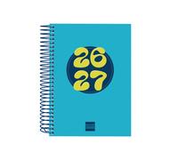 Finocam Cool Agenda Curso 2026 2027 Diaria| Azul · Español