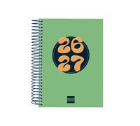 FINOCAM AGENDA ESCOLAR COOL OCTAVO DP 26-27 VERDE AGENDA ESPIRAL CURSO