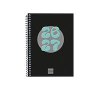 Finocam Cool Agenda Curso 2026 2027 Semanal | Negro · Español