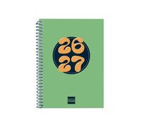 Finocam Cool Agenda Curso 2026 2027 Semanal | Verde · Catalán