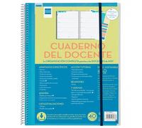 Finocam Cuaderno-Agenda Del Docente Espiral 230x310 mm SVH 46 Semanas Curso Lectivo