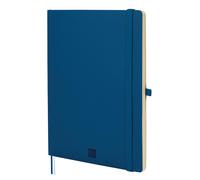 Finocam - Cuaderno Nexo Tapa Blanda con 72 Hojas Microperforadas Ideal para Escribir y Dibujar | Cuaderno con bolsillo interior, dos cintas punto, anilla portabolígrafo y cierre con goma elástica - Co