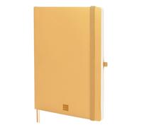 Finocam - Cuaderno Nexo Tapa Blanda con 72 Hojas Microperforadas Ideal para Escribir y Dibujar | Cuaderno con bolsillo interior, dos cintas punto, anilla portabolígrafo y cierre con goma elástica - Co