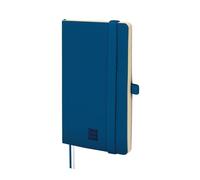 Finocam - Cuaderno Nexo Tapa Blanda Dotted-Punteado Azul Marino | Cuaderno Pequeño de Hojas Microperforadas | Bolsillo y Portabolígrafo | 72 Hojas,Ideal para Bujo