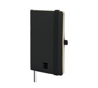Finocam - Cuaderno Nexo Tapa Blanda Dotted-Punteado Negro | Cuaderno Pequeño de Hojas Microperforadas | Bolsillo y Portabolígrafo | 72 Hojas,Ideal para Bullet Journal