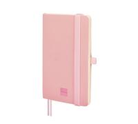 Finocam - Cuaderno Nexo Tapa Blanda Dotted-Punteado Rosa | Cuaderno Pequeño de Hojas Microperforadas | Bolsillo y Portabolígrafo | 72 Hojas,Ideal para Bullet Journal