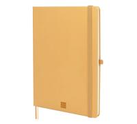 Finocam - Cuaderno Nexo Tapa Dura con 72 Hojas Microperforadas Ideal para Escribir y Dibujar | Cuaderno con bolsillo interior, dos cintas punto, anilla portabolígrafo y cierre con goma elástica - Colo