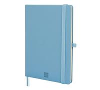 Finocam - Cuaderno Nexo Tapa Dura con 72 Hojas Microperforadas Ideal para Escribir y Dibujar | Cuaderno con bolsillo interior, dos cintas punto, anilla portabolígrafo y cierre con goma elástica - Colo