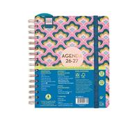 Finocam Agenda escolar Magistral Design 2026-2027 – Semana vista horizontal – Lila