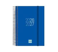 Finocam Espir Agenda Curso 2026 2027 Diaria | Azul · Español | 1 Día Página. Septiembre 2026 Agosto 2027 (12 meses). Agenda académica y escolar