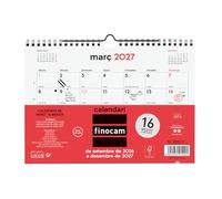 Finocam Neutro Calendario 16 meses 2026 2027 · Neutro · Catalán