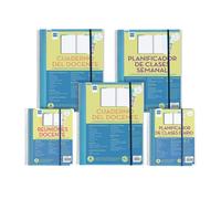Finocam Pack de 5 Cuadernos del Docente No Fechado Surtido