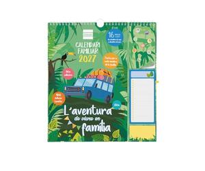 Finocam Plus Calendario 16 meses 2026 2027 · Familiar · Catalán | Septiembre 2026 - Diciembre 2027. Calendario mensual para la organización en el hogar