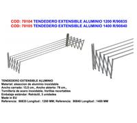 Finstock Tendedero Extensible Aluminio 1400 R/90840