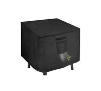 Fire Pit Cover, Waterproof Shelter, Square Weather Shield, Tear Resistant Fabric Layer, 32.28x32.28x24.02 Inches, Protective Outdoor Barrier, for Patio, Deck, Camping, Beach, Rv