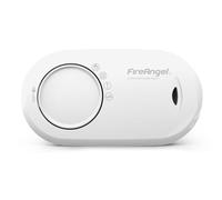 FireAngel Detector de Monóxido de Carbono con Batería Sellada de 10 Años de Duración - Alarma de CO Portátil para Hogar y Vacaciones