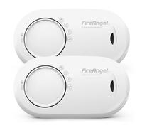 FireAngel Detector de monóxido de Carbono con batería sellada de 10 años de Vida, Alarma de monóxido de Carbono FA3820 para el hogar y Las Vacaciones, Alarma de CO portátil, Detector y Monitor de
