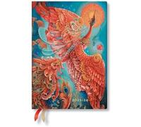 Firebird (Birds of Happiness) Midi 18-month Dayplanner 2024