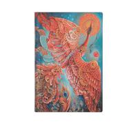 Paperblanks Cuaderno Firebird (Birds of Happiness) Mini rayado, tapa flexible, 80 g/m²