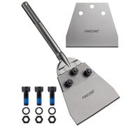 Firecore Cincel de Espátula SDS-Max con Cuchilla de Repuesto, Cincel Plano SDS Max Anchode 140 × 320 mm, Apto para Renovación y Demolición de Suelos, Apto para Martillos Eléctricos