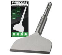 Firecore Cincel SDS plus 165x75 mm, Cincel Ancho Plano de Acero 42CrMo Adecuado para martillo demoledor, Chisel para Azulejos para Bricolaje y obras de construcción - FS22365