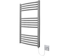 Firenze - Toallero eléctrico curvado (800 mm, 500 mm)