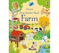 First Sticker Book Farm (First Sticker Books series) – Usborne