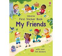 First Sticker Book My Friends – Usborne