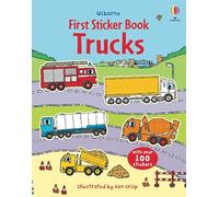 First Sticker Book Trucks: 1 (The Usborne First Sticker Books) – Usborne