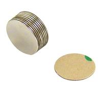 FIRST4MAGNETS Adhesivo N42 Magnet de Neodimio Para Artes, Manualidades, Fabricacion de Modelos, Bricolaje, Pasatiempos, Oficina Y Hogar - 15mm de Diametro x 0.5mm de Espesor - 0.28kg