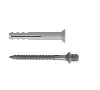 FISCHER 050398 - Taco clavo N 6x40/10 M6 (50) (Envase de 50 ud.)